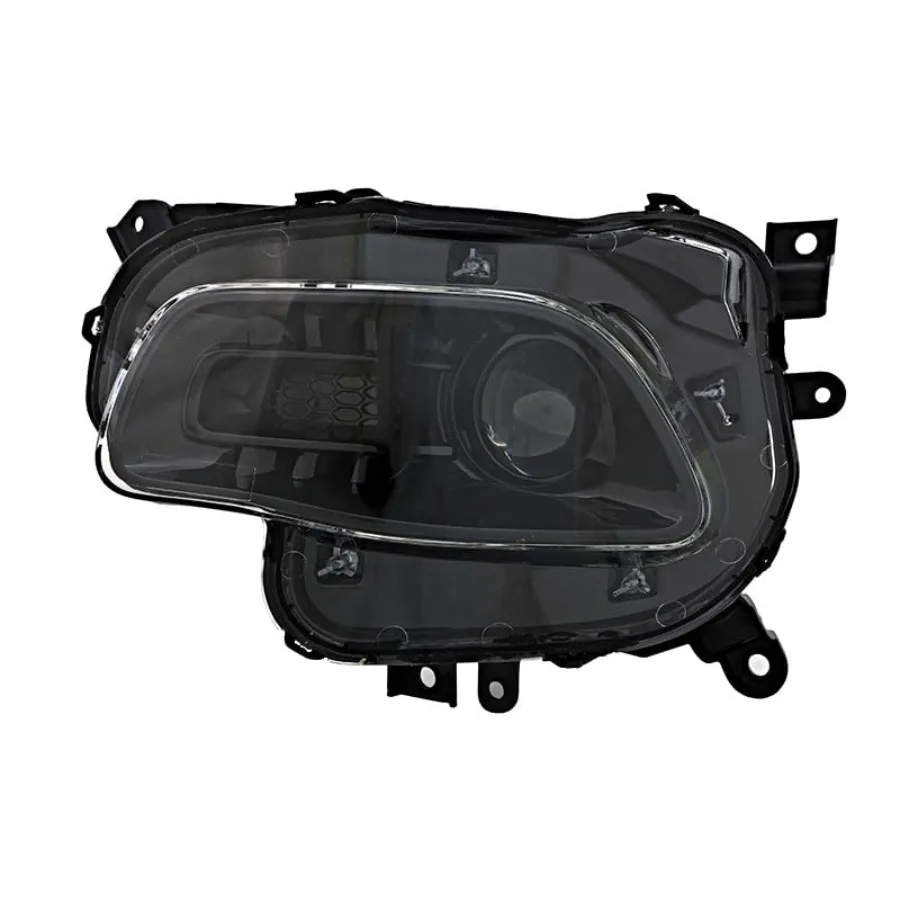 

For Jeep Cherokee Lattitude Limited North Sport Model Headlight Lamp 2014 2015 2016 2017 Halogen Black Trim Driver Left Side