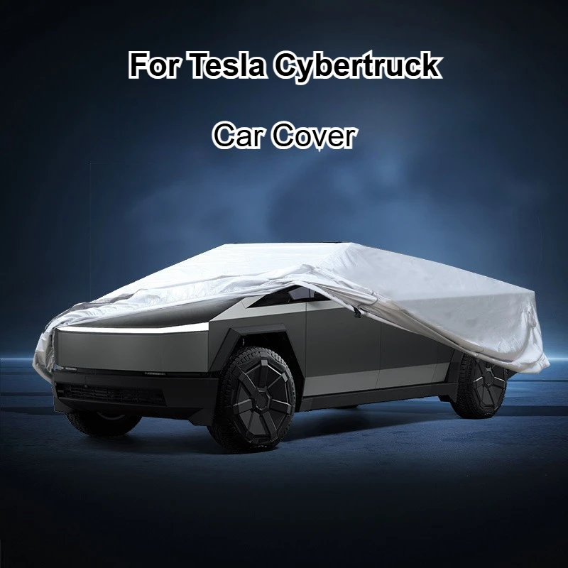 For Tesla Cybertruck 2024-2026 Car Cover Sunshade Style Outdoor Protection Full Exterior Snow Cover Car Accessories Winter