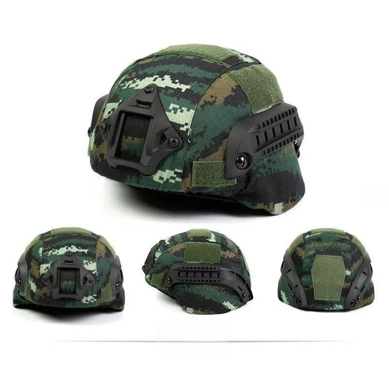 迷彩戦術ヘルメット子供用屋外乗馬保護帽子多機能トラック軍事ファン保護ヘッドギア