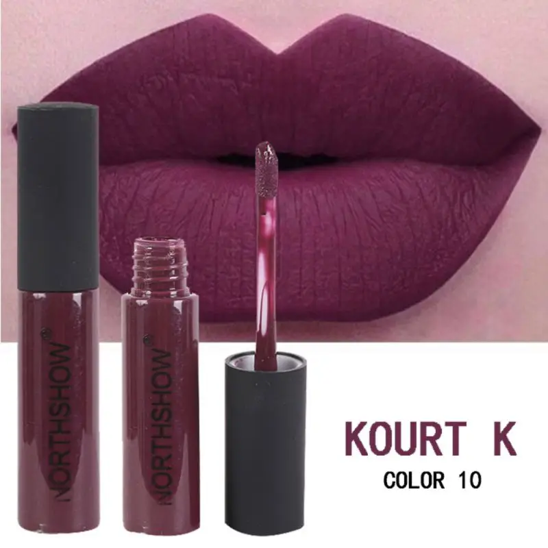 Matte Liquid Lipstick Waterproof Velvet Mate Red Lip Gloss Long Lasting Lip Tint Tube Makeup Cosmetic Lip Sticks Lipgloss