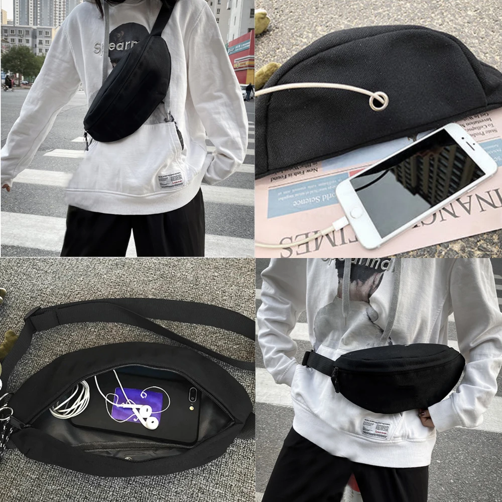 Fashion Women Waist Bag Packs Female Phone Purses Ladies Chest Messenger Bags Diamond Series Pattern for Running Cycling