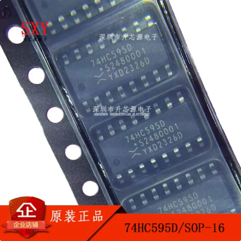 Original 74HC595D 74HC595PW/HQ/N SN74HC595 SOP-16 shift register chip