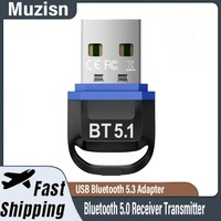 USB Bluetooth 5.3 Adapter  5.1 For Wireless Speaker Audio Mouse Bluetooth Dongle USB Adapter Bluetooth 5.0 Receiver Transmitter
