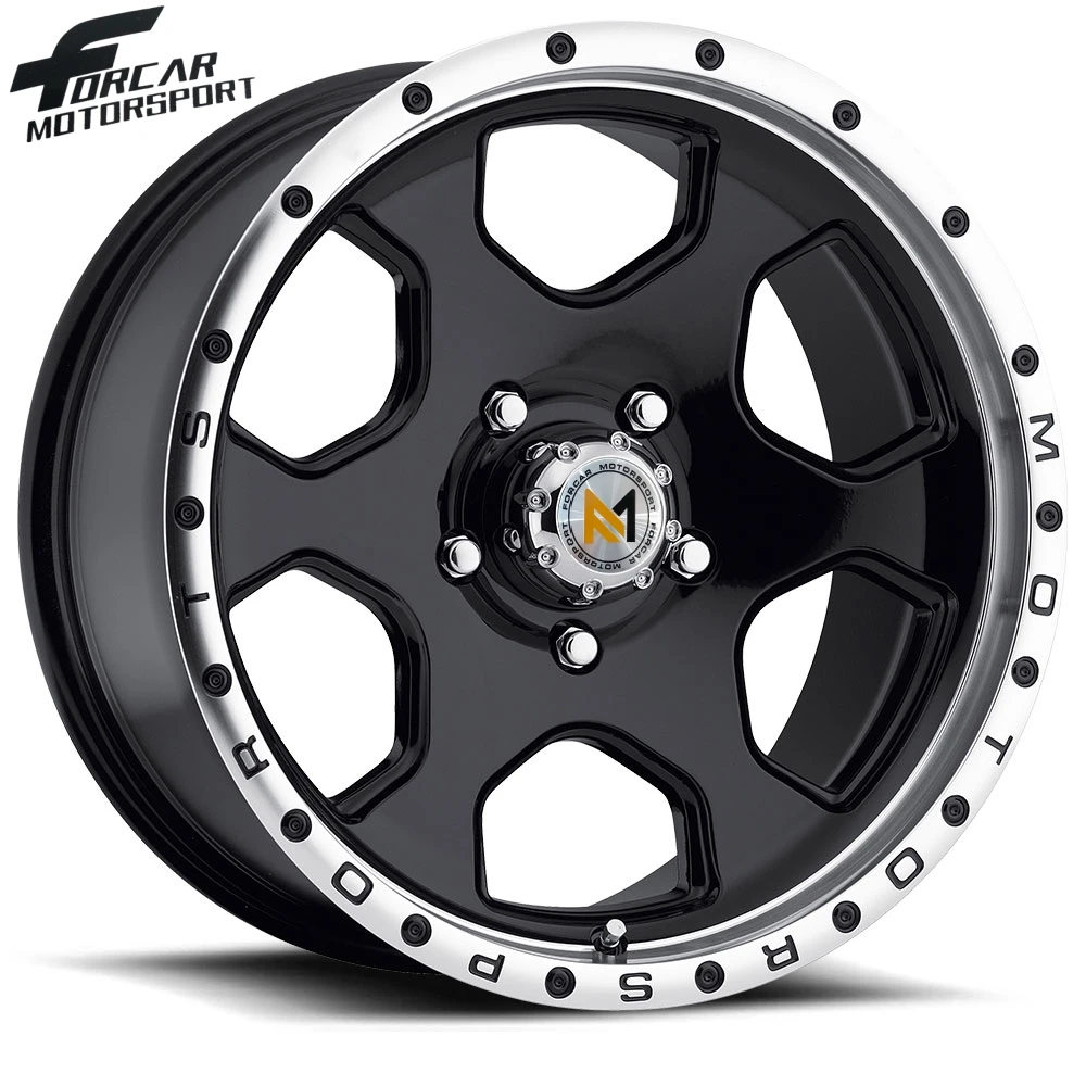 New forged T6061 customized offroad big cover car aluminum alloy wheel