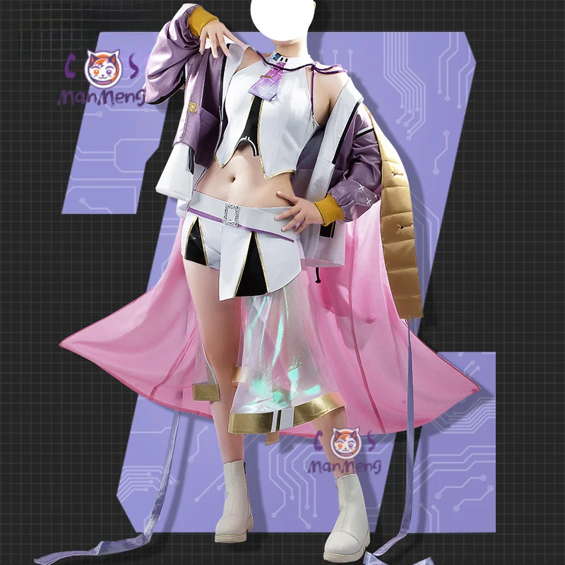 

Game NIKKE：The Goddess of Victory Syuen Cosplay Costume Halloween Party New Coat Skirt Wig Prop Set Men Women Fashion Uniform