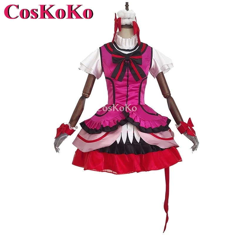 CosKoKo Yazawa Nico Cosplay Anime LoveLive Costume Kira Kira Sensation Lovely Singing Suit Halloween Party Role Play Clothing