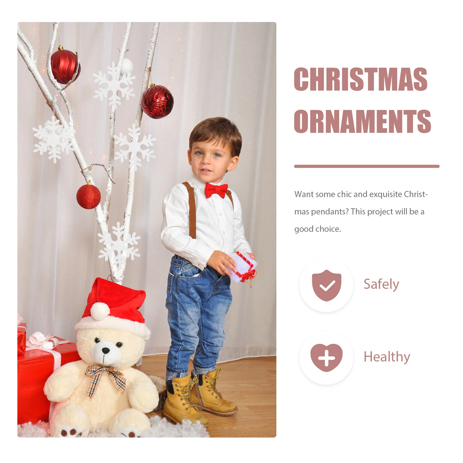 

12Pcs Snowflake Pendant Xmas Tree Hanging Decor DIY Christmas Decoration Foam Snowflake Hanging Ornament Xmas Supplies