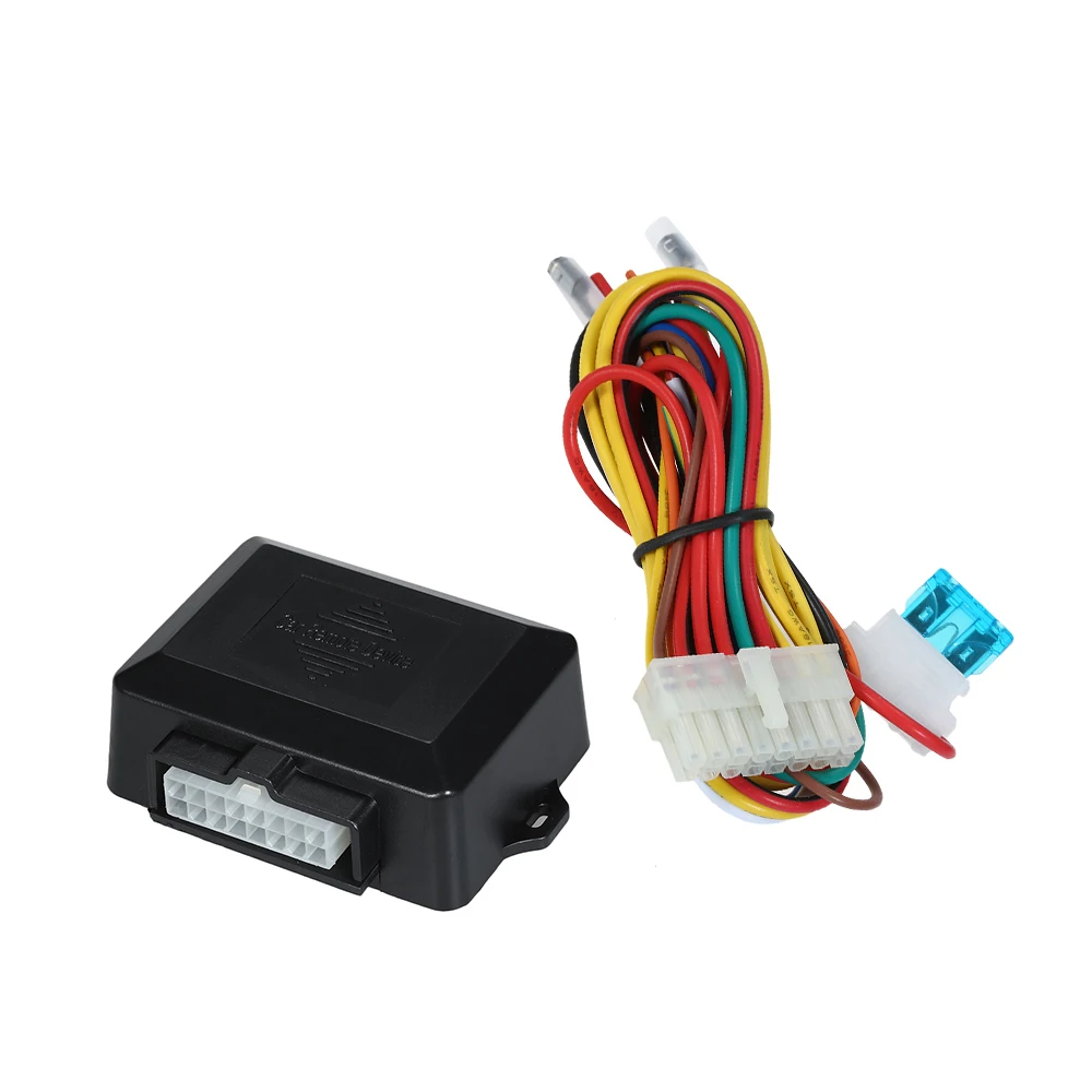 12V Universal Auto Power Window Control Window Open Closer Module with Wire Harness for 4 Door Cars