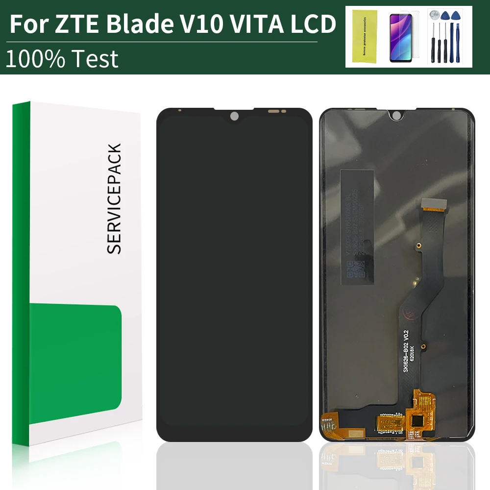 

High Quality for ZTE Blade V10 Vita LCD Display Touch Screen Digitizer Assembly Repair for ZTE V10 Vita LCD Display Parts