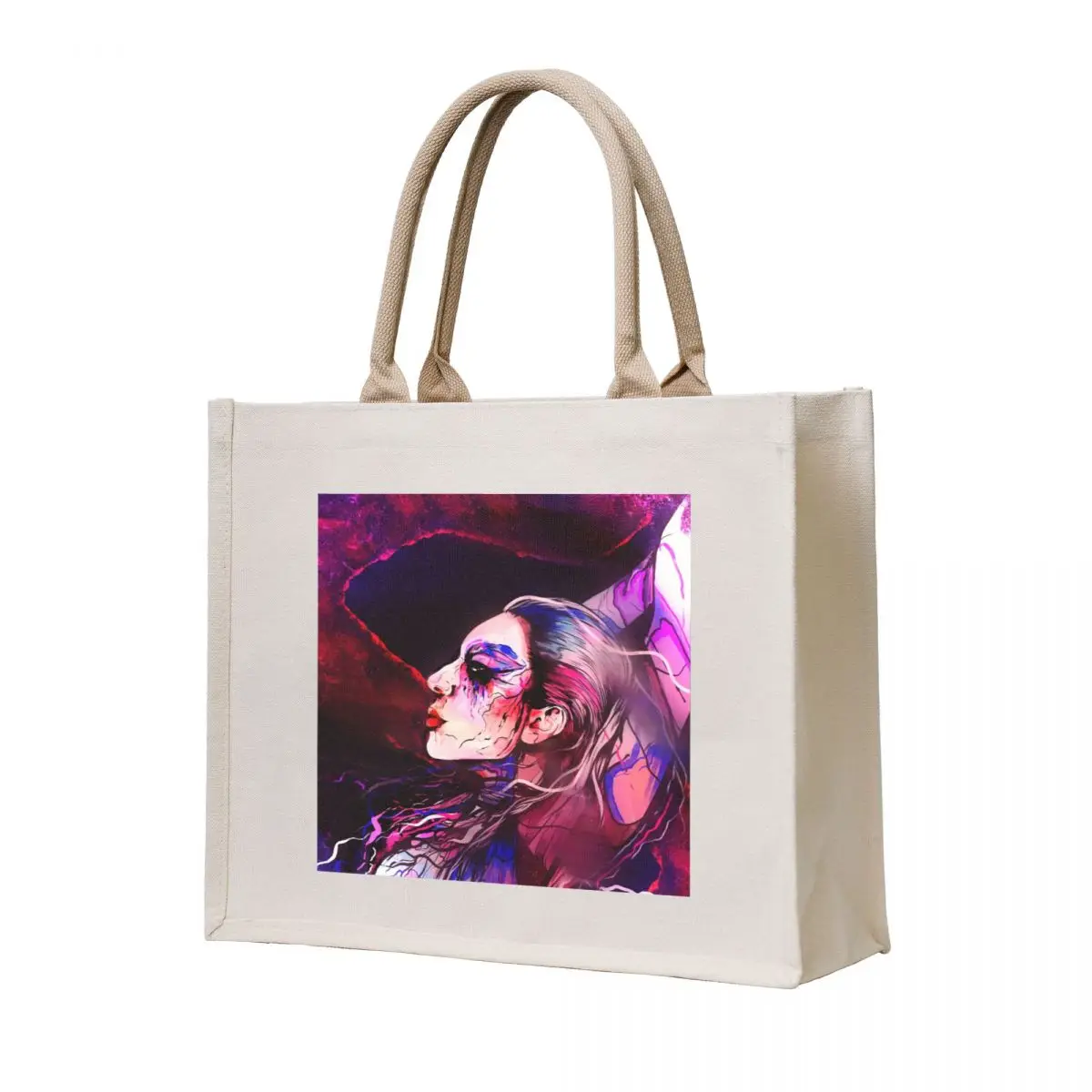 

Lady Gaga Disease - Lady Gaga Mayhem - fine art illustration - gaga fanart Tote Bag canvas bags