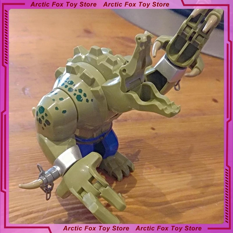 

10 см новая фигурка из фильма «Убийца Крокодил», периферийные пластиковые модели, сборка строительных блоков, расширенная статуя, детские новогодние подарки, игрушки