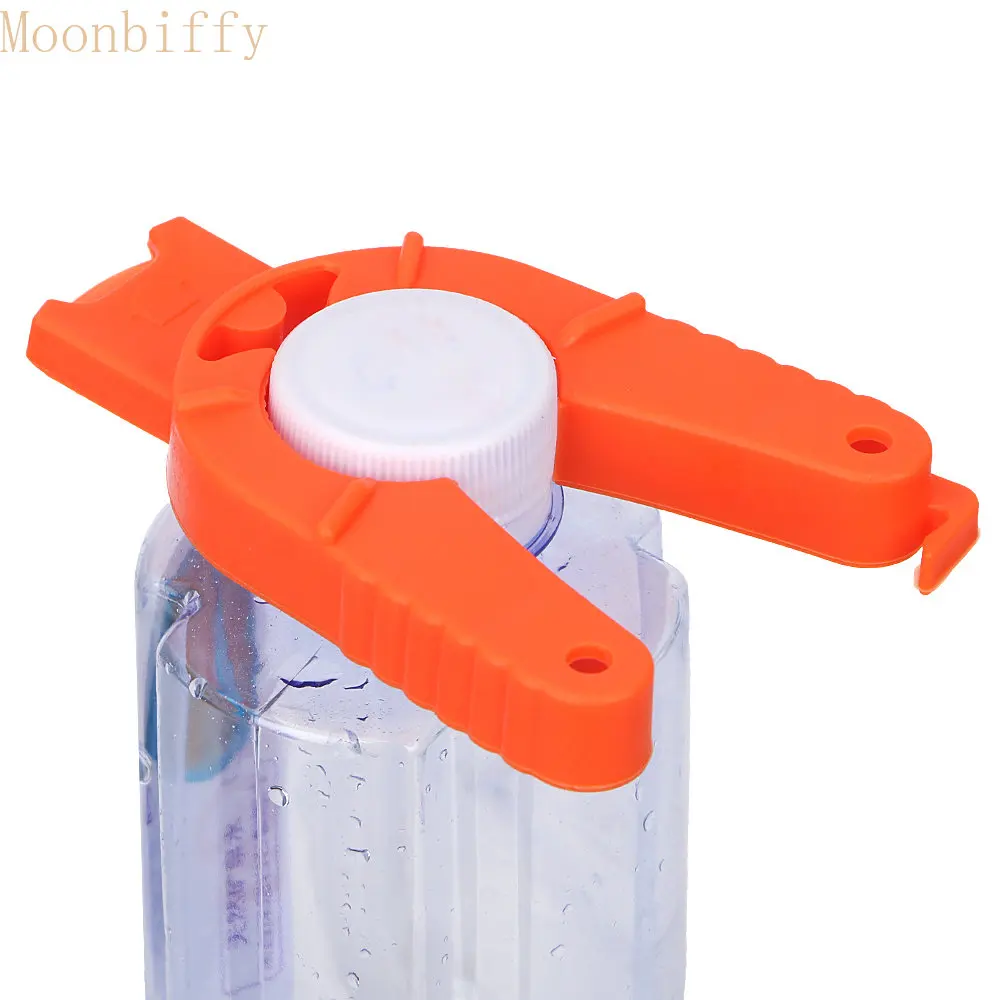 Multifunctional Easy Grip Can Opener Bottle Opener Plastic Manual Non-slip Canned Drink Creative Twist Off Lid  Kitchen Gadgets