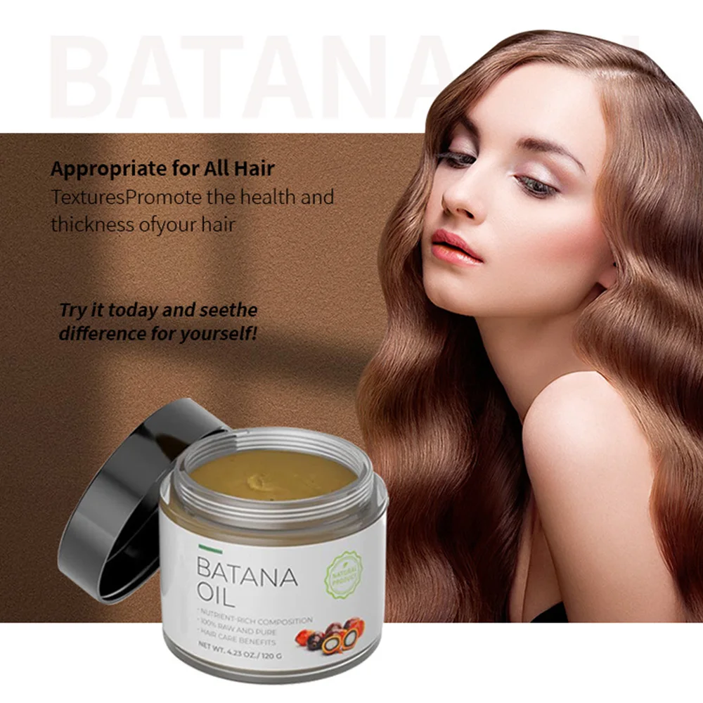 

Raw Batana Oil for Hair Growth 100% Natural Can Prevent Hair Loss in Both Men and Women Increase Hair Thickness and Smoothness