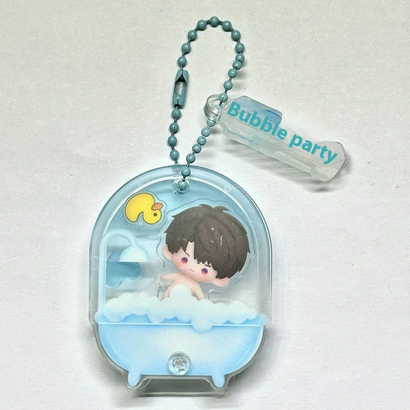 Love And Deepspace Peripheral Bubble Party Xavier Zayne Rafayel Sylus Caleb Cosplay Acrylic Rocking Fun Pendant Fan-Made Merch