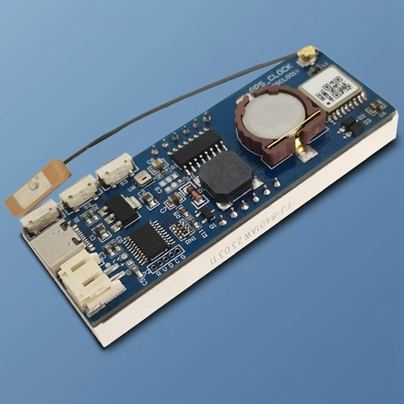 デジタル真空管コードメーターモジュール,GPS,車の速度時計,温度と湿度,サイクリングアラーム,bds