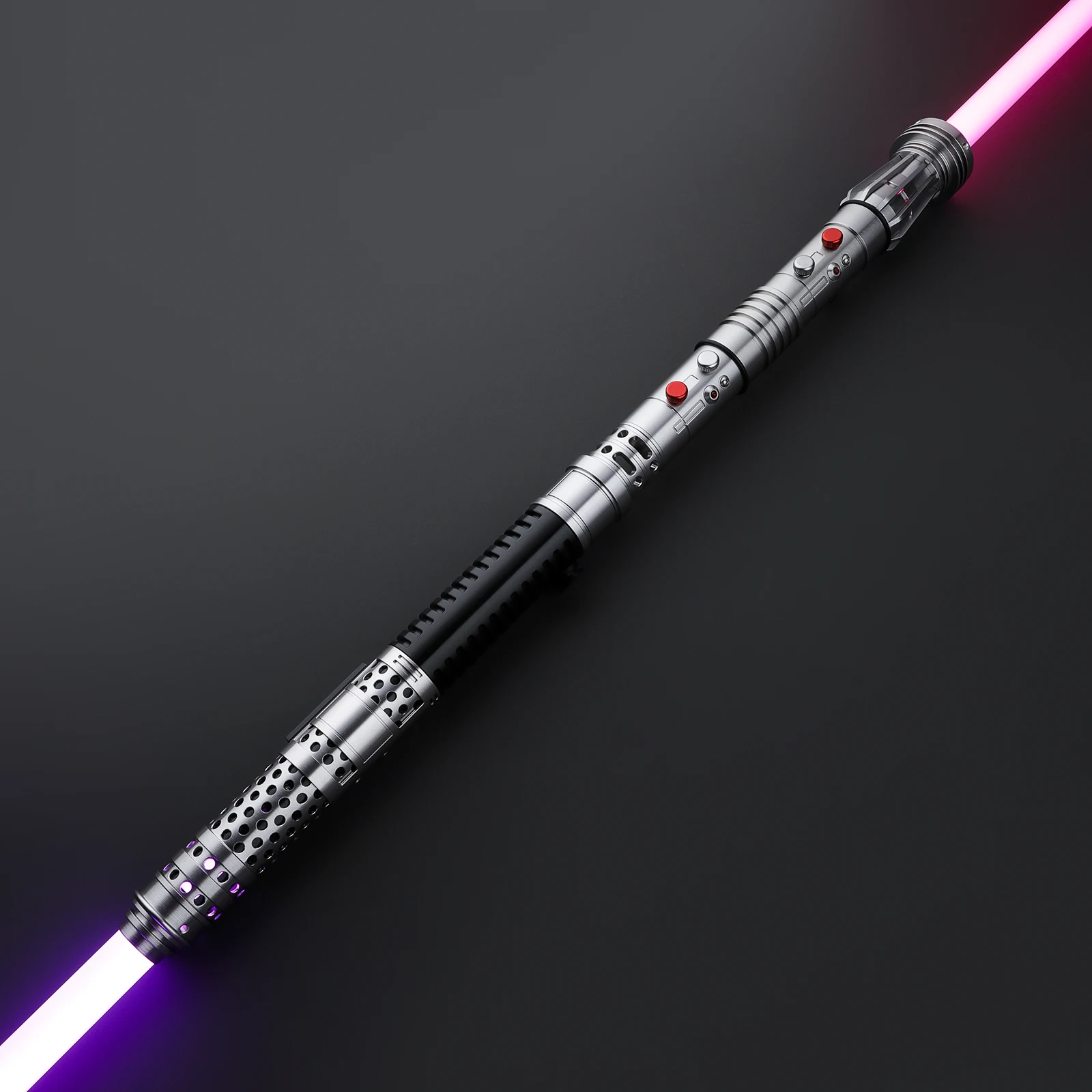 

LGT Lightsaber Darth Maul Force Heavy Dueling Light Saber Metal Hilt Bluetooth Infinite Color Changing with 34 Sound Fonts