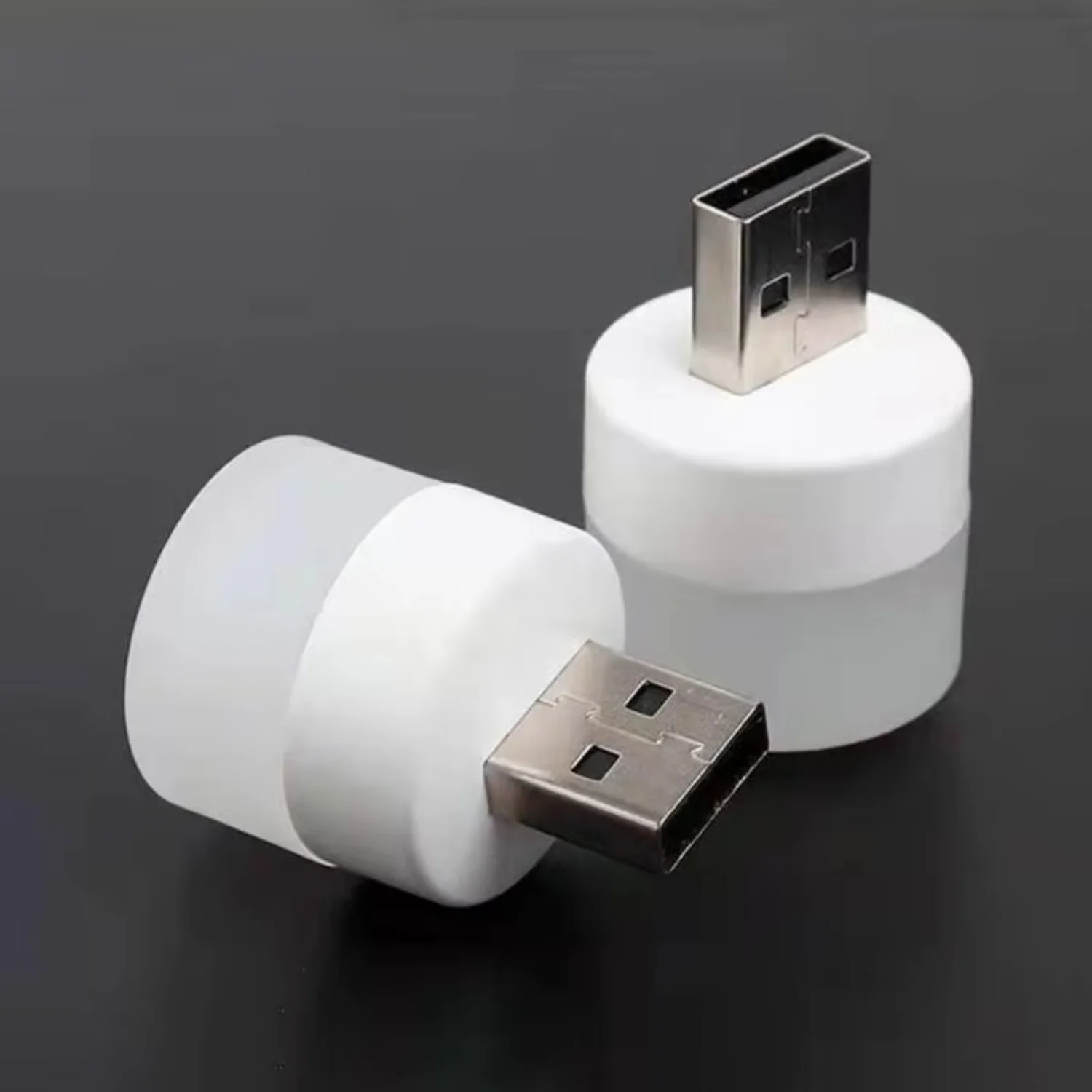 Mini USB Lamp LED Night Light, USB Plug Lamp, Power Bank Charging, Book Lighting, Small circular reading eye protection Ram