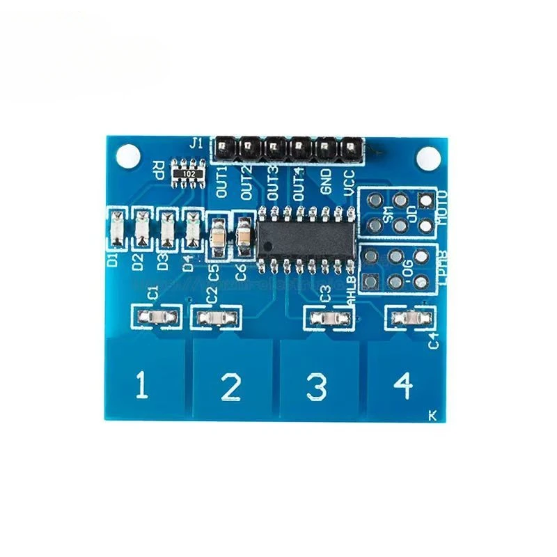 4 Channel TTP224  Jog Digital Touch Button Sensor Capacitive Switch Modules Accessories for Arduino 1PCS/5PCS/10PCS