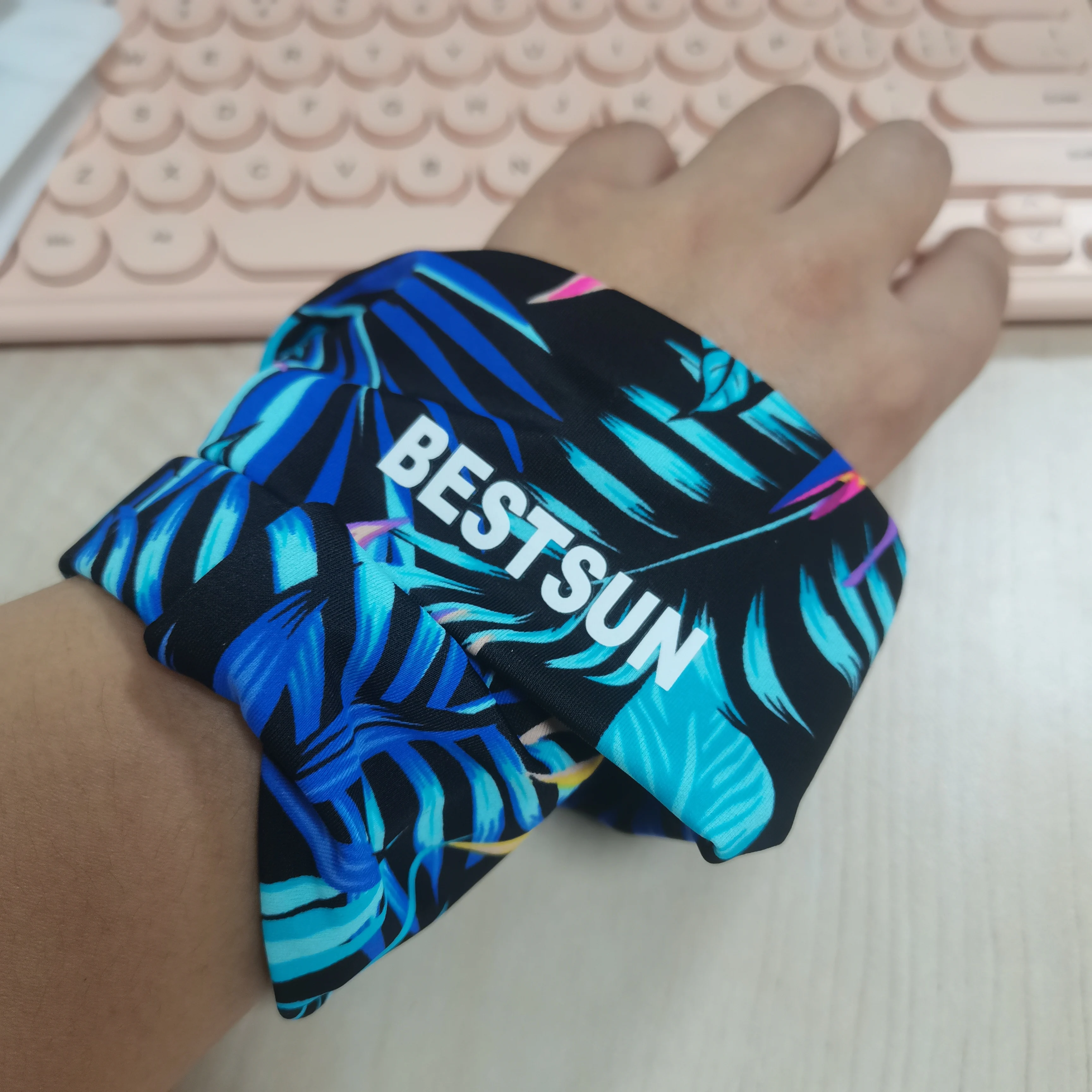 Unisex Sports Headband Sweat Absorbing Breathable Sweatband for Yoga Running Fitness Basketball Comfortable Fitness Accessories