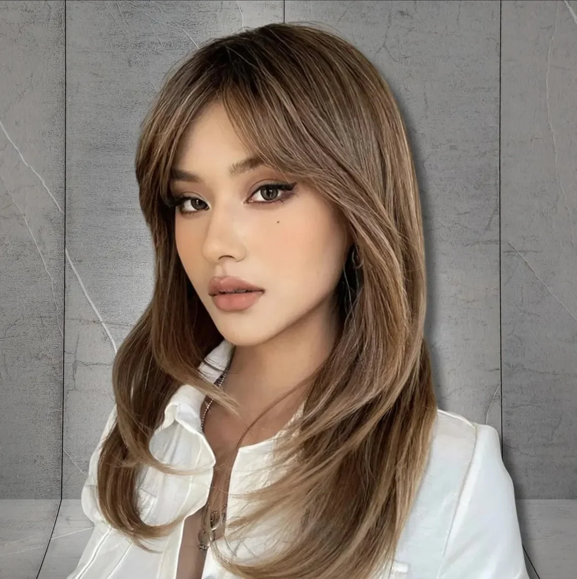 Soft Highlight Blond Glueless 20'' Silky Straight 5x5 Silk Base Jewish Human Hair Wig Baby Hair HD Lace European Hair Preplucked