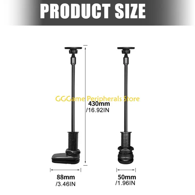 U55B Universal Anti Slip Phone Holder Support For Car Dashboard 360 Rotation