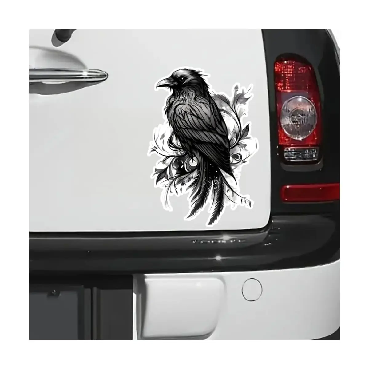 1개 멋진 고딕 테마 새 데칼 - 방수 비닐 독특한 스티커 노트북, 휴대폰, 백팩, 스케이트보드용 신비로운 어두운 스타일