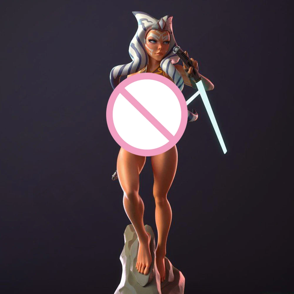 

1/24 Planet Sexy Belle Warrior Resin Figurine Toy Unpainted GK Doll Unassembled 3D Print Assembly Miniature Reduction Statue Toy