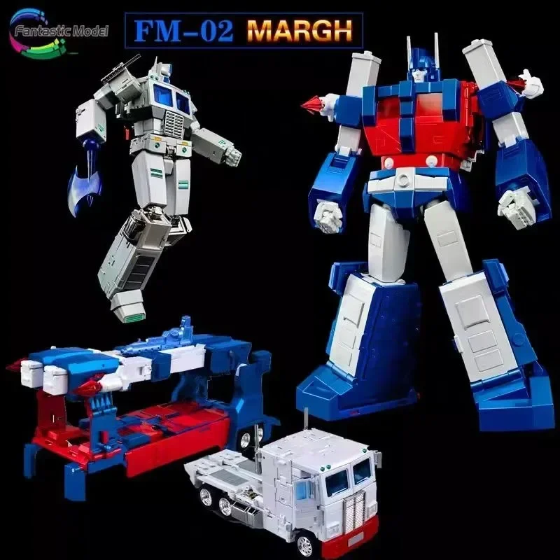 In Stock！FansToys FT FM-02 FM02 Margh Ultra Magnus Mp Ratio Action Figure Robot