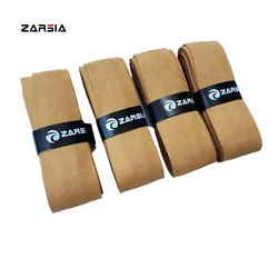 ZARSIA-couro artificial Tennis Handle Grips, Badminton Grip sobre raquete, Enrolamento para vara de pesca, Padel Esporte Tape, 4pcs