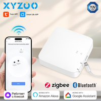 Multi-Mode Smart Gateway ZigBee3.0 WiFi Bluetooth Mesh Hub Control Automation Device With Tuya Smart App Voice via Alexa Google