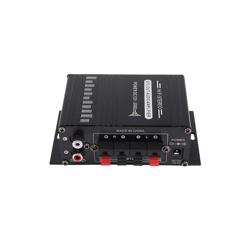 High Quality-Power Amplifier Audio Karaoke Home Theater Amplifier 2 Channel Class D Amplifier USB/SD AUX Input
