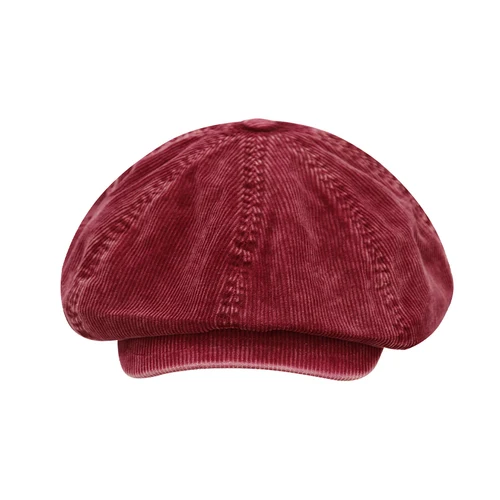 

Y2K Big Winter Retro Corduroy Cloud Octagonal Hats for Women Autumn Winter Fashion Warm Literary Newsboy Cap Beret