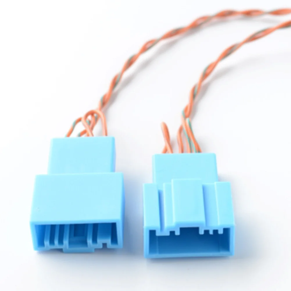 

2x Car Subwoofer Wiring Bass Low Range Correct Connector Direct Installation For BMW Speaker Adapter Brand New
