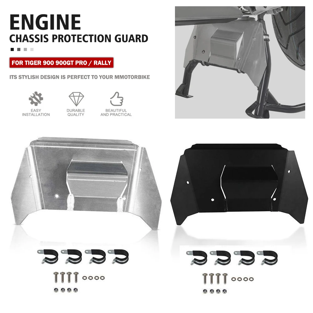 

Center Stand Protection Plate FOR Tiger 900 GT Rally Pro 2020-2021 2022 2023 Engine Guard Extension