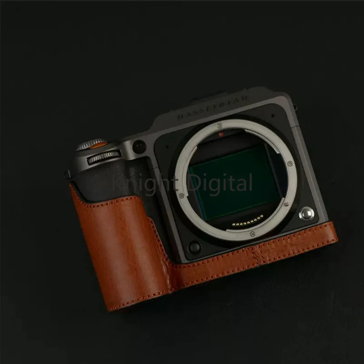 اليدوية جلد البقر حقيبة كاميرا إدراج جيب الحقيبة الغطاء الواقي غمد قبضة ل Hasselblad X2D حقيبة كاميرا على ظهره