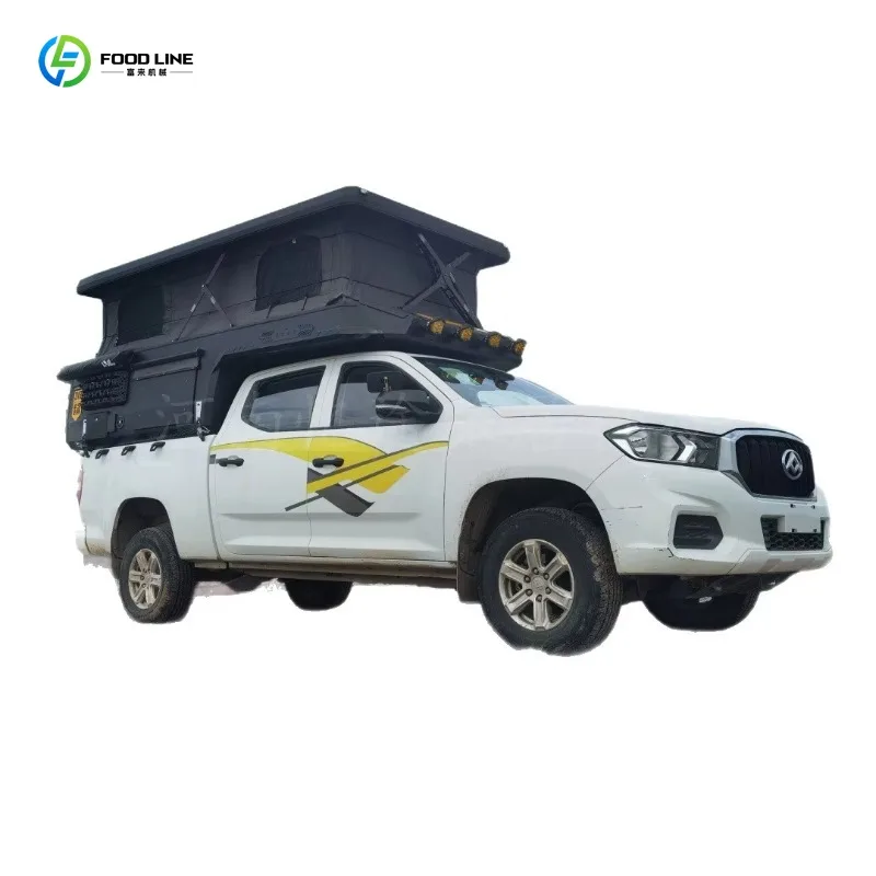 Customized Pickup Truck Lift Tail Box Camper Off Road Modified High Cover Four Seasons Waterproof Double Layer Oxford Cloth view 2