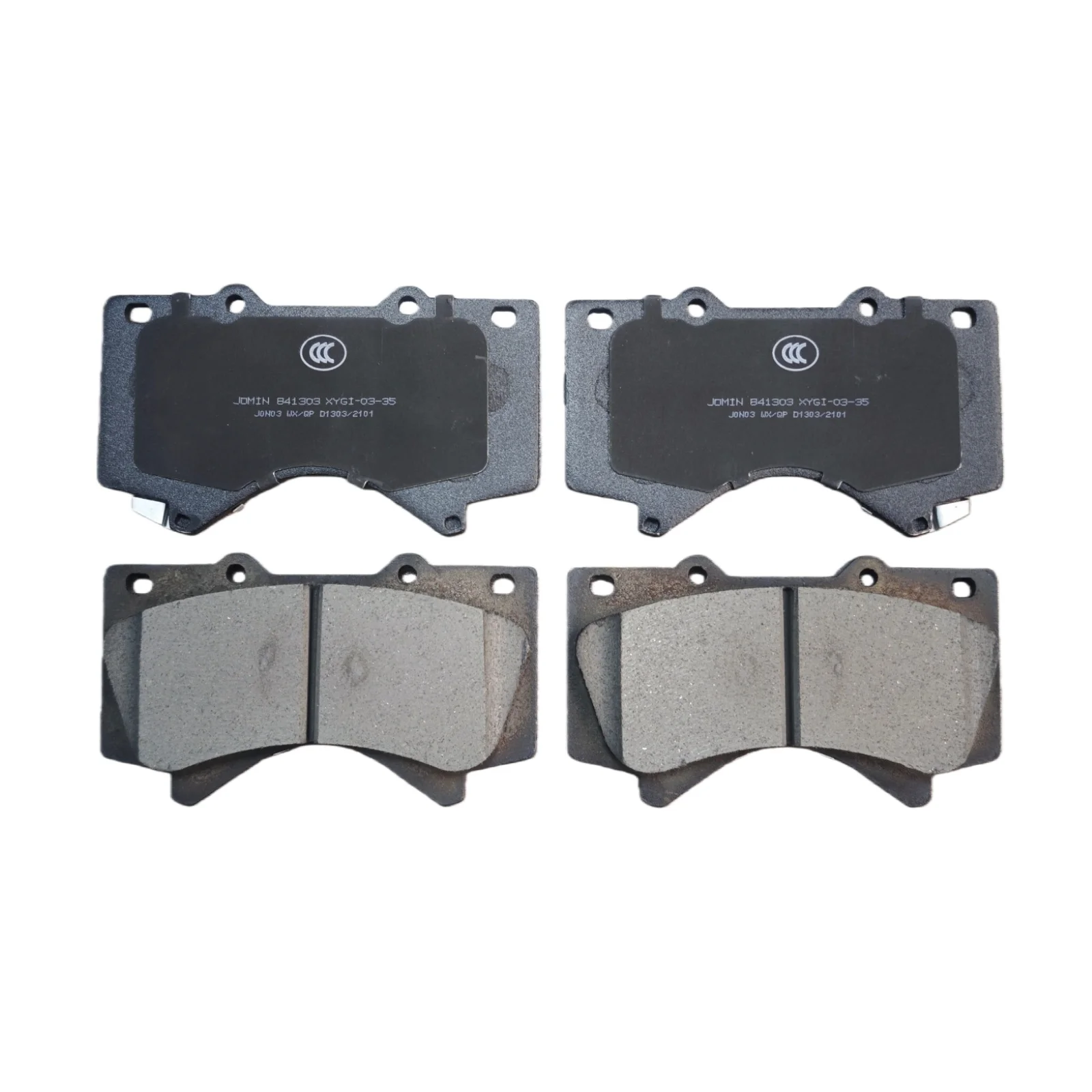 For TOYOTA Land Cruser Sequoia Tundra For LEXUS LX570 Dulapse Front Ceramic Brake Pad Set  OE 0446502440, 0446502450, 044650C020