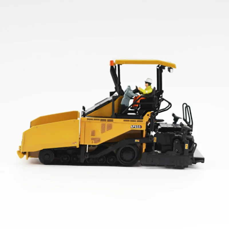 Diecast 1:50 Scale Alloy AP655 Road Paving Machine Engineering Vehicle Model Simulation Toy Collection Static Ornament 85590MH