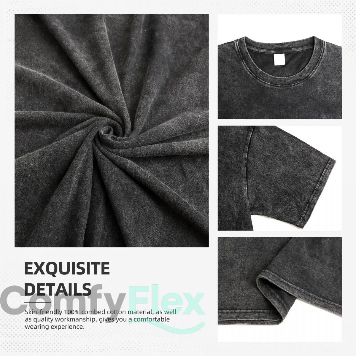Minimal Scrum Master Typography Desi Distressed Vintage Oversized Streetwear Tops for Coffee Dates - view 4