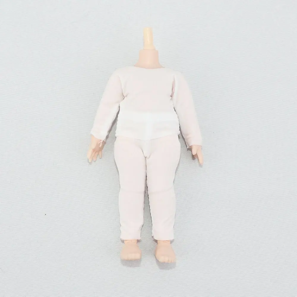 High Stretch Doll Anti Dyeing Clothes Tops and Pants T-Shirt Suit Ob11 Anti Staining Set Elastic Casual Wear Doll Underlay