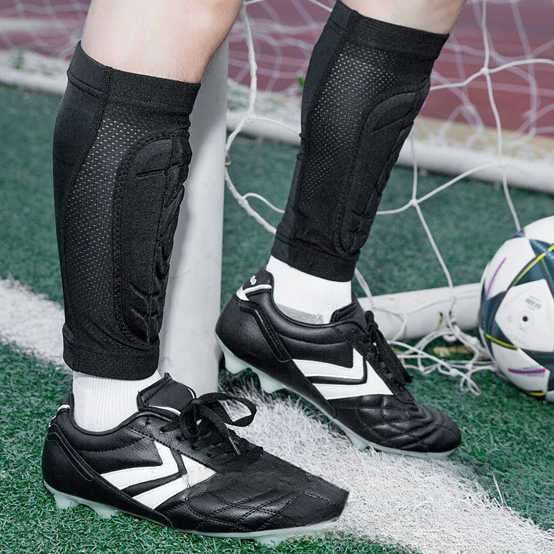 Sports Soccer Shin Guards Football Calf Compression Socks EVA Basketball Leg Sleeve Calf Support Protector Cycling Legs Warmers