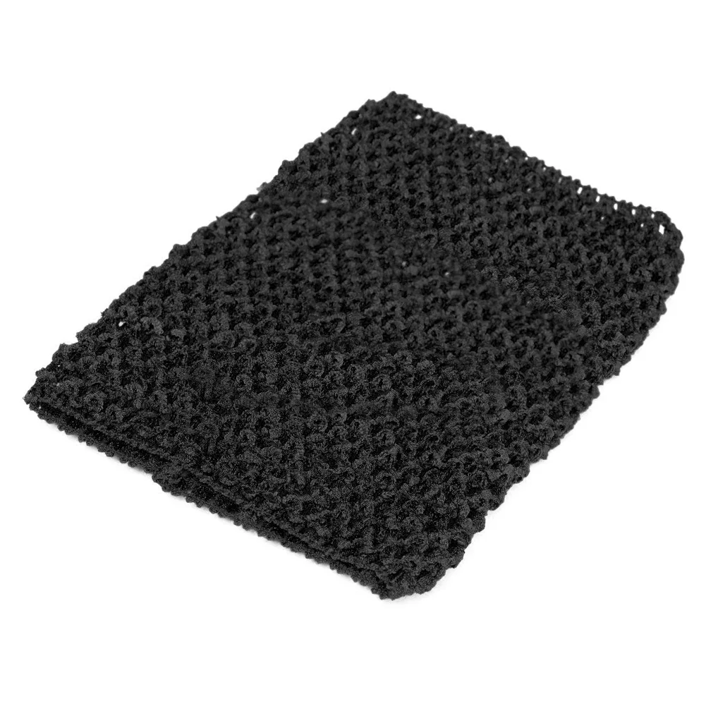 Q0KB 9 Inch Chest Children 20x23CM Elastic Wrapped Chest Knit Girl Crochet Headband Tutu Tube Tops Wide DIY Skirt Dress