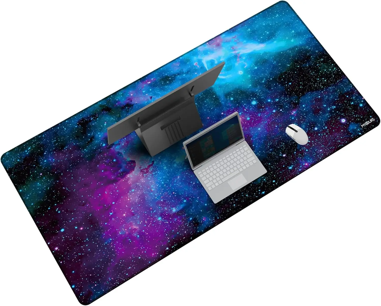 63x32 Inches Extra Large Gaming Mouse Pad, Smooth Fabric Non-Slip Rubber Mat for Desk Gaming Office Work
