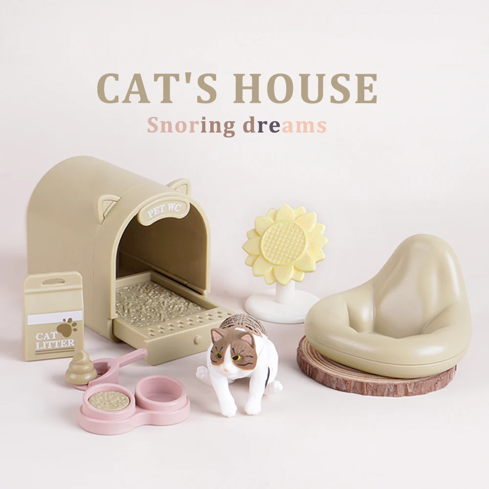 Miniature Cat House Furniture Set — product detail 10