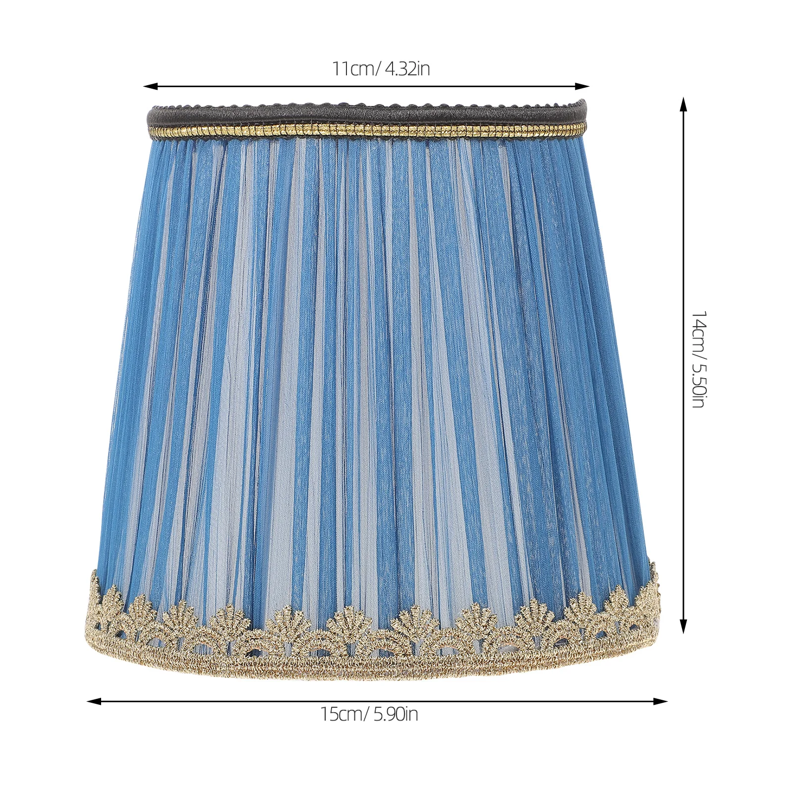 

1pc Cloth Lampshade High-Quality Fabric Soft Light Living Room Bedroom Study Decorative Lamp Cover For Ceiling Wall Bedside