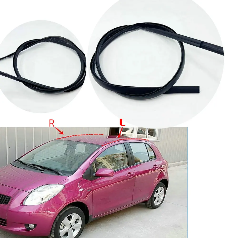 Applicable to Yaris 2008-2013 Roof gutter rubber strip Roof canopy pressure strip sealing strip waterproof strip