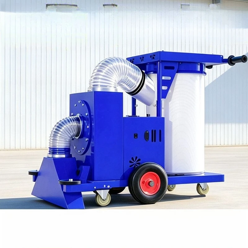 Hand push new leaf suction machine, high wind and high-efficiency dust removal cleaner