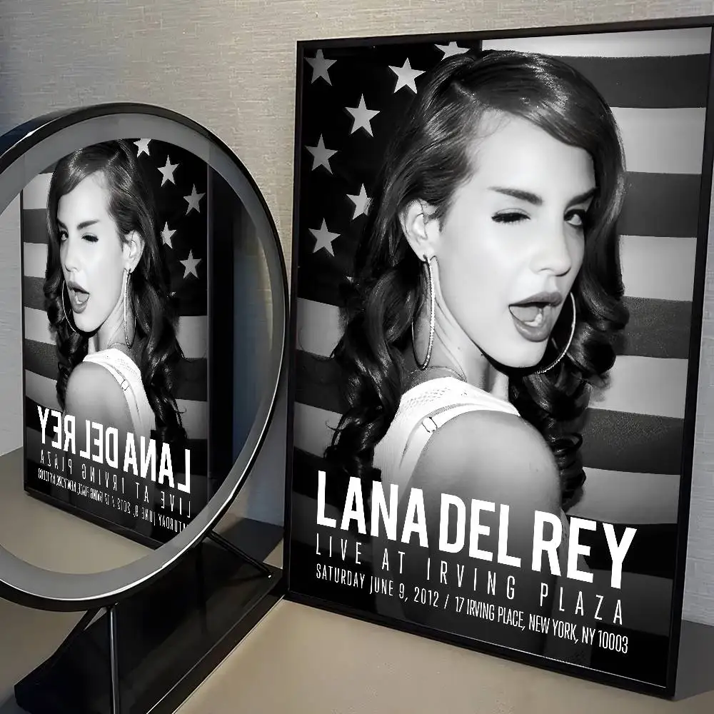 Singer L-Lana Del Rey Poster, High Quality Print