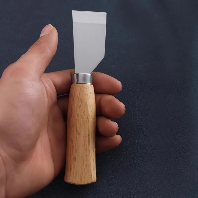 Professional Leather Cutting Knife 33mm DIY Homemade Leather Wrapping Art Right-Hand Knife Leather Art Craft Tools