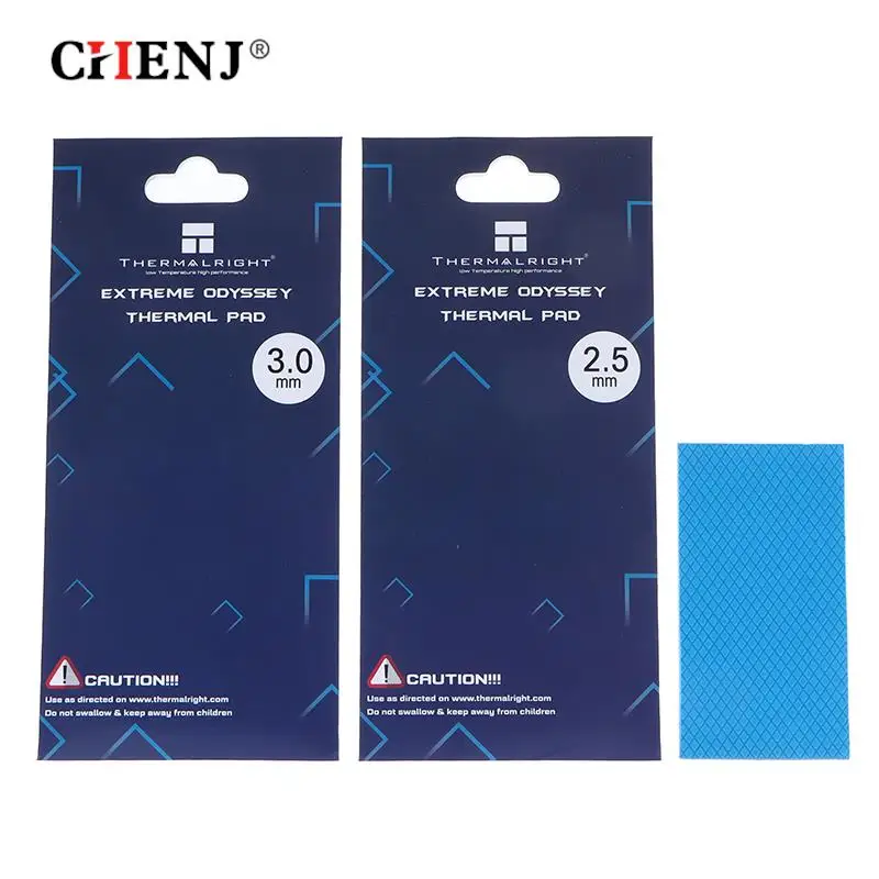 1pc Thermalright ODYSSEY almofada térmica, esteira térmica refrigerando água não condutora do cartão da GPU 12.8W/mk 85x45 0.5/1.0/1.5/2.0/2.5/3.0mm